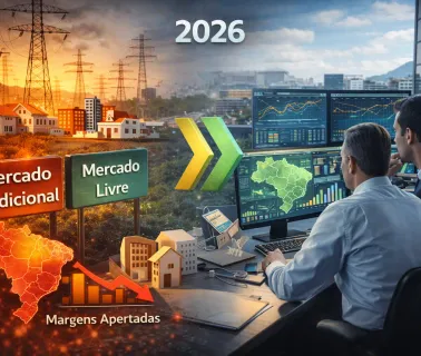 Infraestrutura de distribuição de energia elétrica em área urbana no Brasil