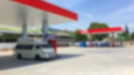 Franquia de posto de gasolina: imagem de um posto de combustíveis