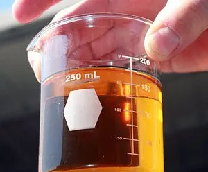 Gasolina com densidade baixa, o que fazer?