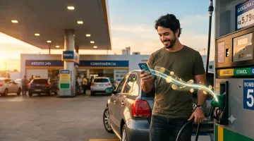 Cashback em posto de combustível: como funciona e por que traz o cliente de volta