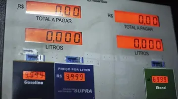 ANP libera a utilização no preço por litro, do terceiro dígito da bomba, apenas zerado e travado