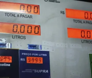 ANP libera a utilização no preço por litro, do terceiro dígito da bomba, apenas zerado e travado