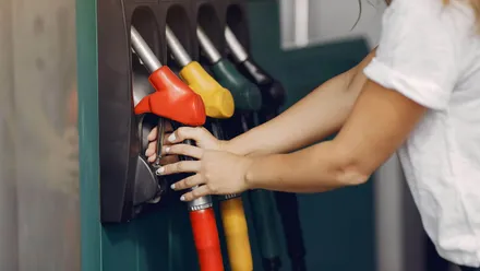 Tanqueiros: imagem de uma bomba de combustível