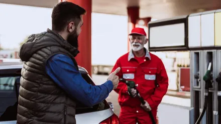 Comportamento do consumidor em postos.
