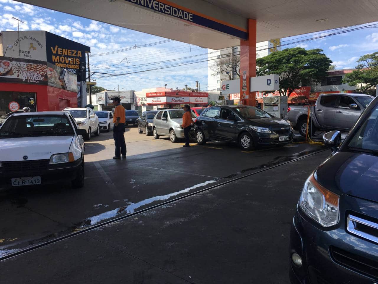 preço do combustível